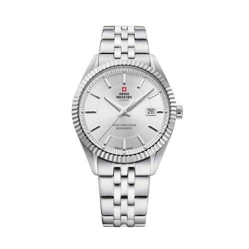 Herrenuhr Swiss Military Chrono SM34065.02 Silberfarben