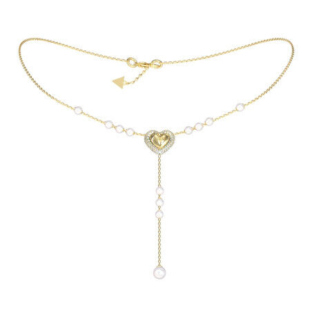 Ladies' Necklace Guess JUBN06007JWYGT-U Golden