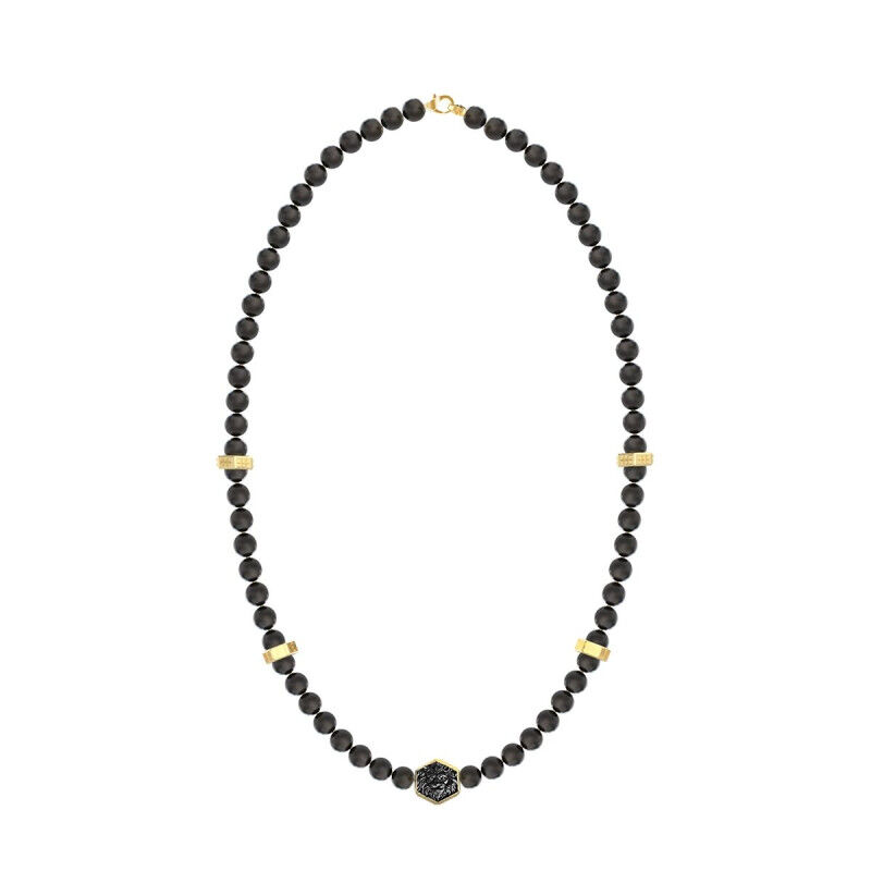 Collar Hombre Guess JUMN06004JWYGBKT-U Negro