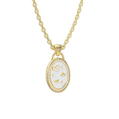 Collier Femme Guess JUBN06067JWYGRHT-U Doré