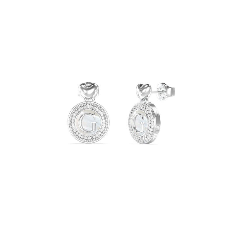 Ladies' Earrings Guess JUBE06209JWRHT-U Silver