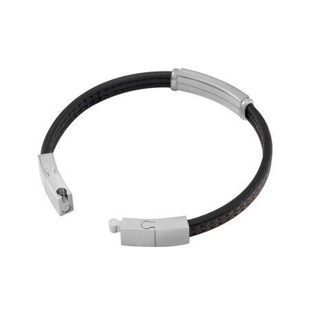 Pulsera Hombre Police PEAGB0079202 Acero Inoxidable Negro