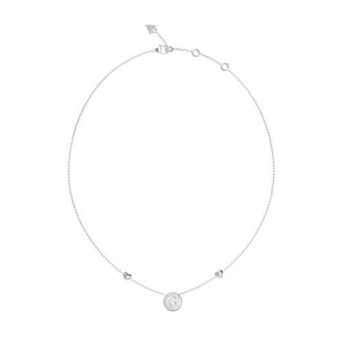 Ladies' Necklace Guess JUBN06207JWRHT-U Silver