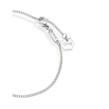 Ladies' Bracelet One Jewels OJCHB02T Silver