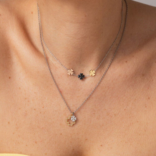 Collana Donna One Jewels OJLFN04SG Argentato