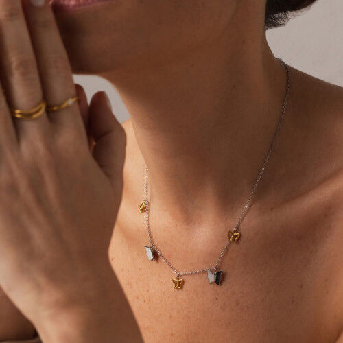 Ketting Dames One Jewels OJBN02SG Zilverkleurig
