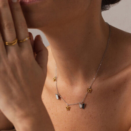 Collana Donna One Jewels OJBN02SG Argentato