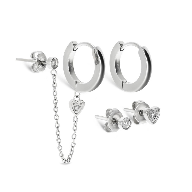 Ladies' Earrings One Jewels OJSESF03S Silver