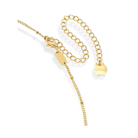 Ladies' Necklace One Jewels OJNN54G Golden