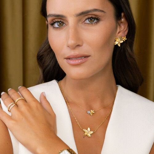 Ladies' Necklace One Jewels OJPFN02G Golden