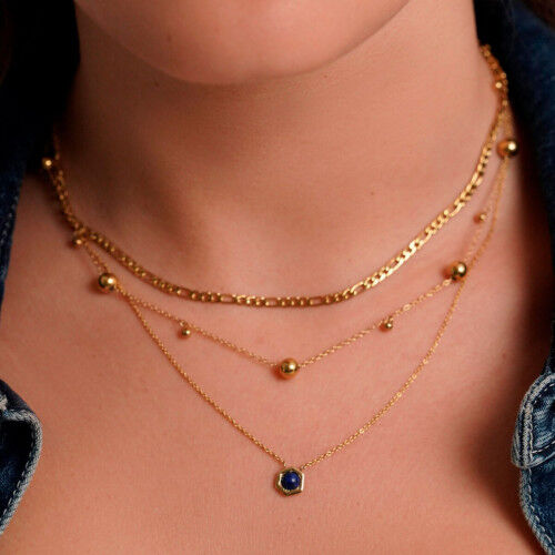 Ladies' Necklace One Jewels OJSN03D Golden