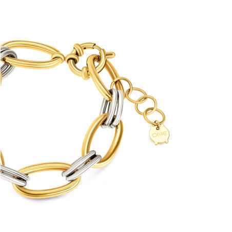 Ladies' Bracelet One Jewels OJBA42SG Golden