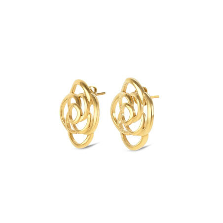 Ladies' Earrings One Jewels OJRE01D Golden