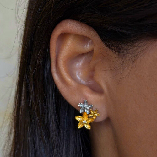 Ladies' Earrings One Jewels OJPFE01SG Golden