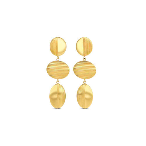 Ladies' Earrings One Jewels OJPLE01G Golden