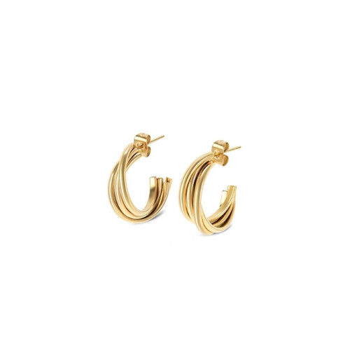 Ladies' Earrings One Jewels OJLE03G Golden