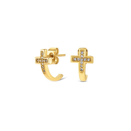 Ladies' Earrings One Jewels OJRE03G Golden