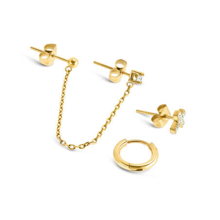 Pendientes Mujer One Jewels OJSEEP03G Dorado