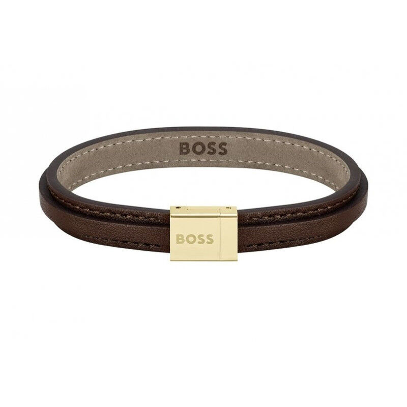 Men's Bracelet Hugo Boss 1580329M Brown