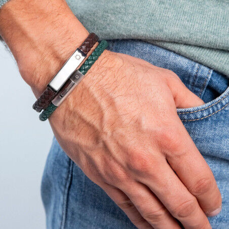 Armband Heren One Jewels OAMB4101LC-S Bruin