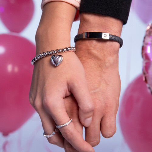 Herrenarmreif One Jewels OAMB4101LG Schwarz
