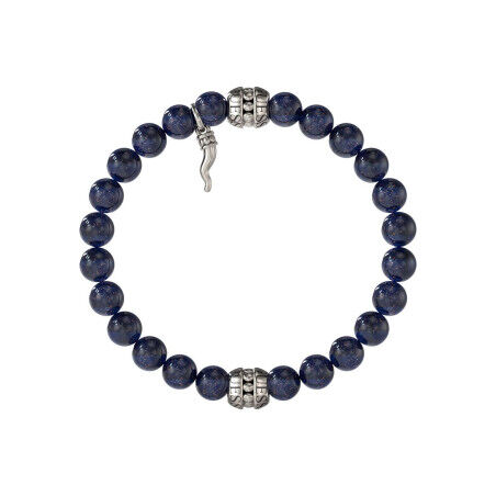 Bracciale Uomo Guess JUMB06022JWSTLPT-U Azzurro