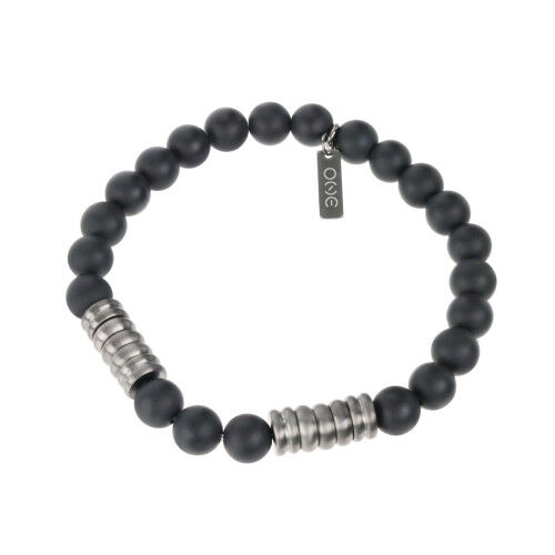 Men's Bracelet One Jewels OAMB3207GC-M Black