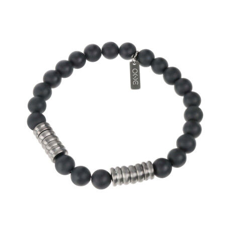 Men's Bracelet One Jewels OAMB3207GC-M Black