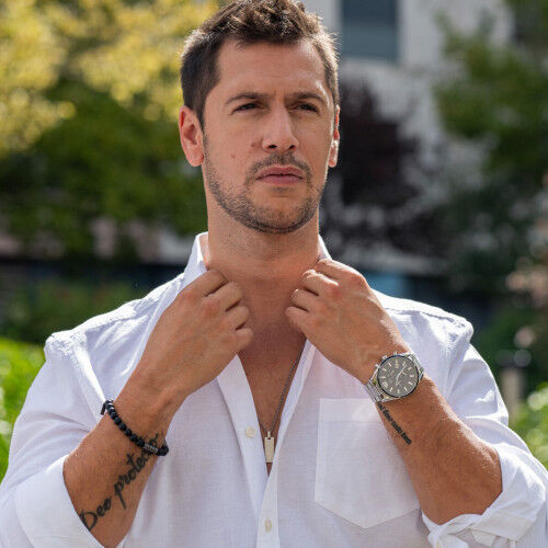 Pulsera Hombre One Jewels OAMB3207GC-M Negro