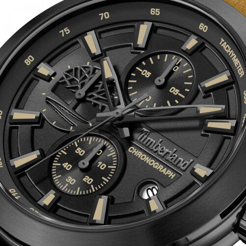 Horloge Heren Timberland TDWGF0095102 Zwart