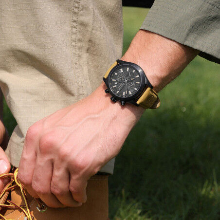 Orologio Uomo Timberland TDWGF0095102 Nero