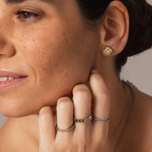 Damenohrringe One Jewels OJLFE04SG Silberfarben