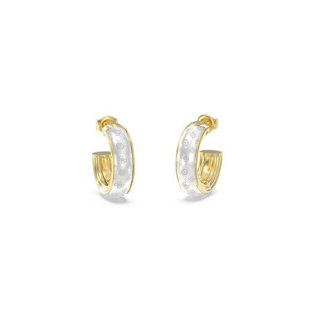 Damenohrringe Guess JUBE06166JWYGWHT-U Gold