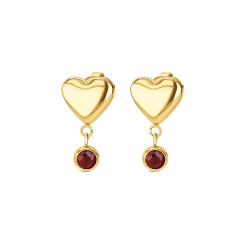 Ladies' Earrings One Jewels OJRDE01G Golden