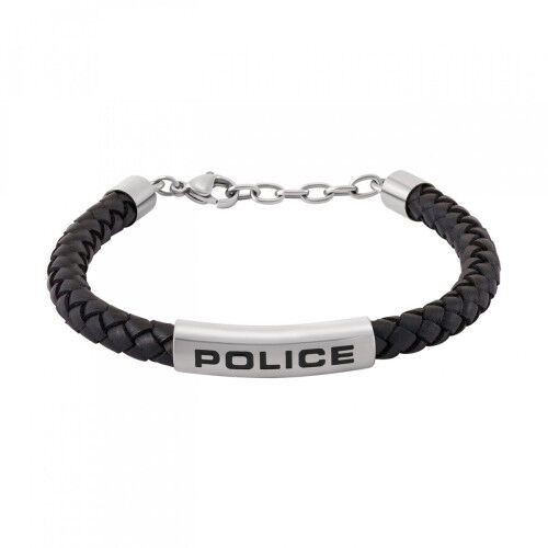 Herrenarmreif Police PEAGB0079604 Schwarz