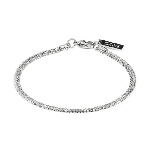 Pulsera Hombre One Jewels OAMB5104SS Plateado