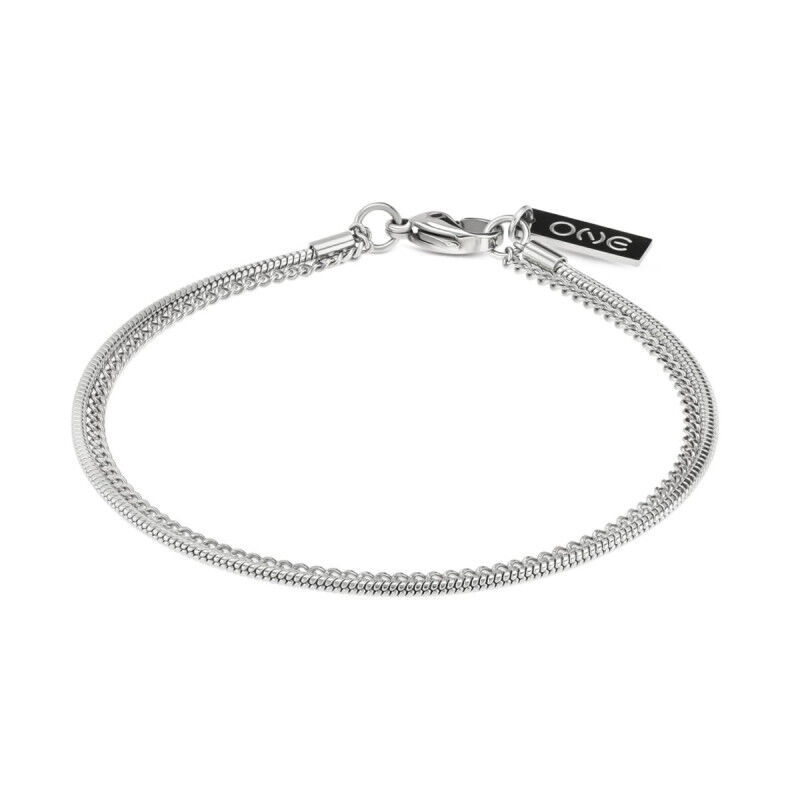 Men's Bracelet One Jewels OAMB5104SS Silver