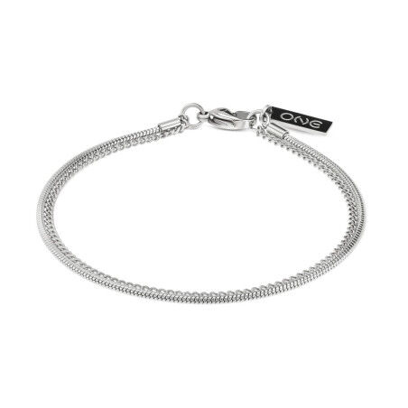 Bracciale Uomo One Jewels OAMB5104SS Argentato
