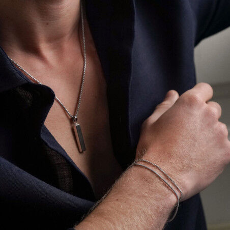Men's Bracelet One Jewels OAMB5104SS Silver