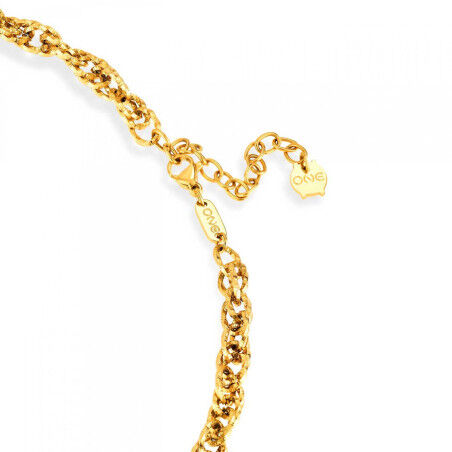 Ketting Dames One Jewels OJNMG04 Gouden