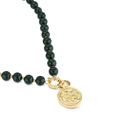Ketting Dames One Jewels OJNN101G Zwart