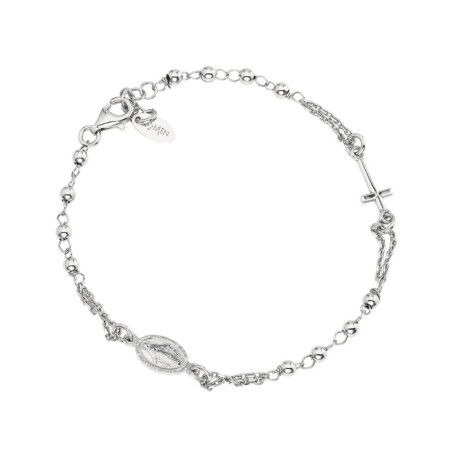 Pulsera Mujer Amen BRO20B3 Plateado
