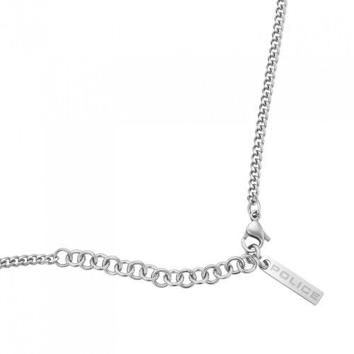 Collier Homme Police PEAGN0009603 Argenté