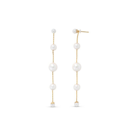 Ladies' Earrings Majorica 17292.01.1.E00.906.1 White Golden