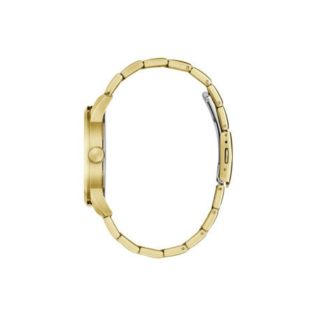 Horloge Heren Guess BADGE Gouden