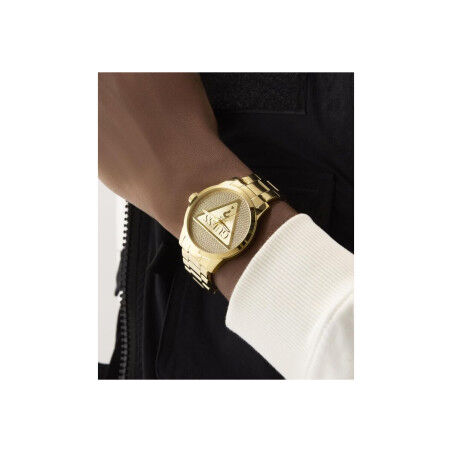 Herrenuhr Guess BADGE Gold