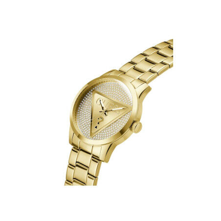 Montre Homme Guess BADGE Doré