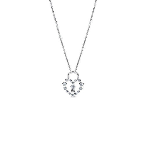 Damenhalskette Pandora 394416C01-50 Silberfarben