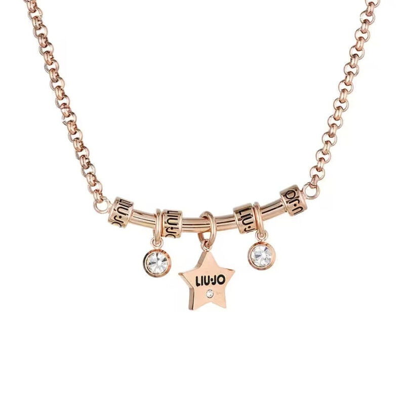 Hanger Dames LIU JO LJ1773 Roze goud