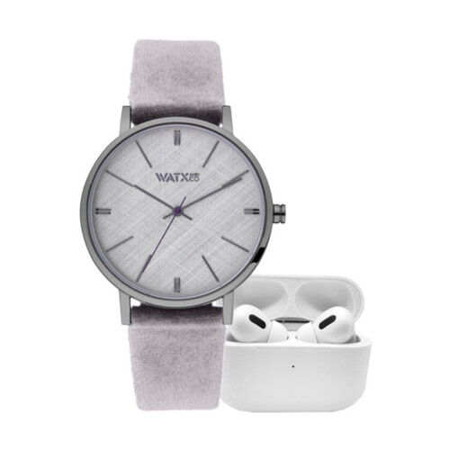 Orologio Uomo Watx & Colors RELOJ9_38 Grigio
